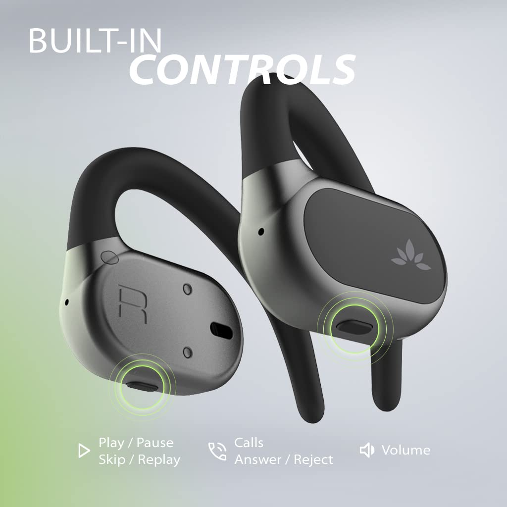 Avantree Orbit Pro Bluetooth 5.0 Audio Transmitter & Receiver for TV | Wireless Adapter for Headphones & Speakers | Home Theater & Gaming Setup | Avantree Breeze Open-Ear Bluetooth 5.2 Earbuds with Surround Sound & Ambient Awareness | Perfect for Workouts, Commuting & Outdoor Activities