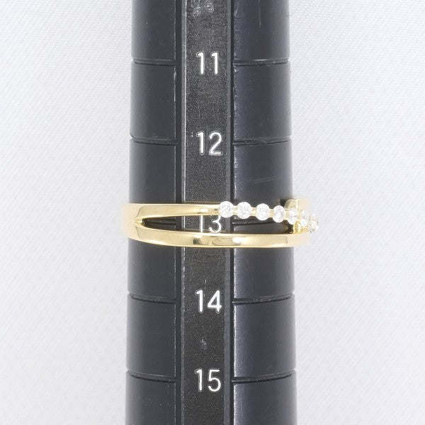 18K Yellow Gold Diamond Ring for Women - Elegant Solitaire Engagement & Wedding Band - Perfect for Proposals, Anniversaries, and Special Occasions