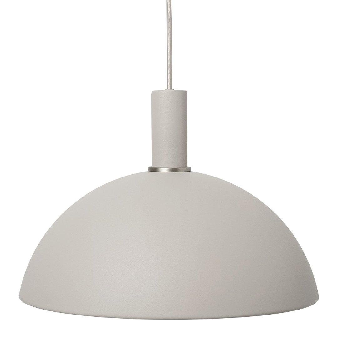 Ferm Living Dome Shade Collect Lighting - Modern Pendant Light for Living Room, Bedroom, and Dining Area | Scandinavian Style Home Decor
