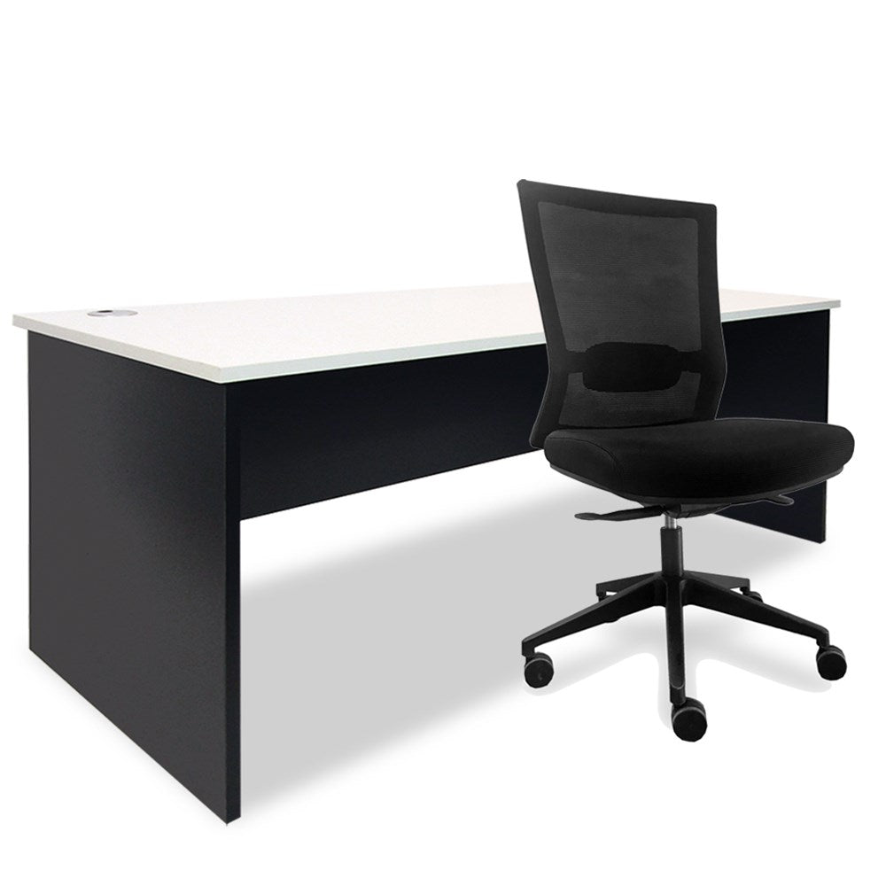 Premium Mobel Sonic Executive Package - Ergonomic Office Chair with Lumbar Support for Home & Business Workspaces