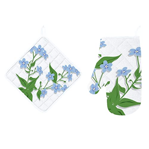 2d Spring Flower Blue