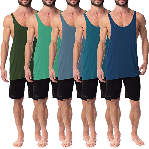 5 Pack-denim/Olive/Blue/Mosaic Blue/ Green