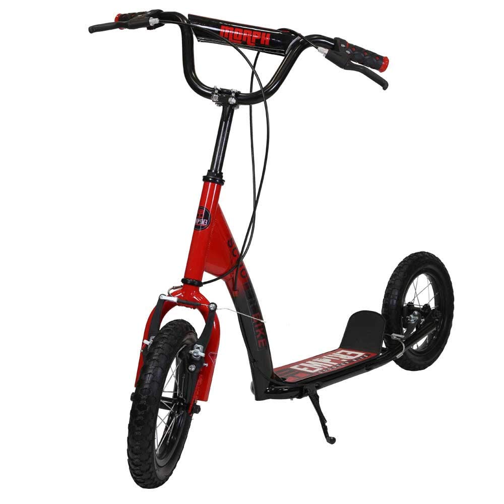 Electric Scooter Bike for Adults & Teens - Foldable Kick Scooter with LED Lights - Perfect for Commuting, City Travel & Outdoor Fun