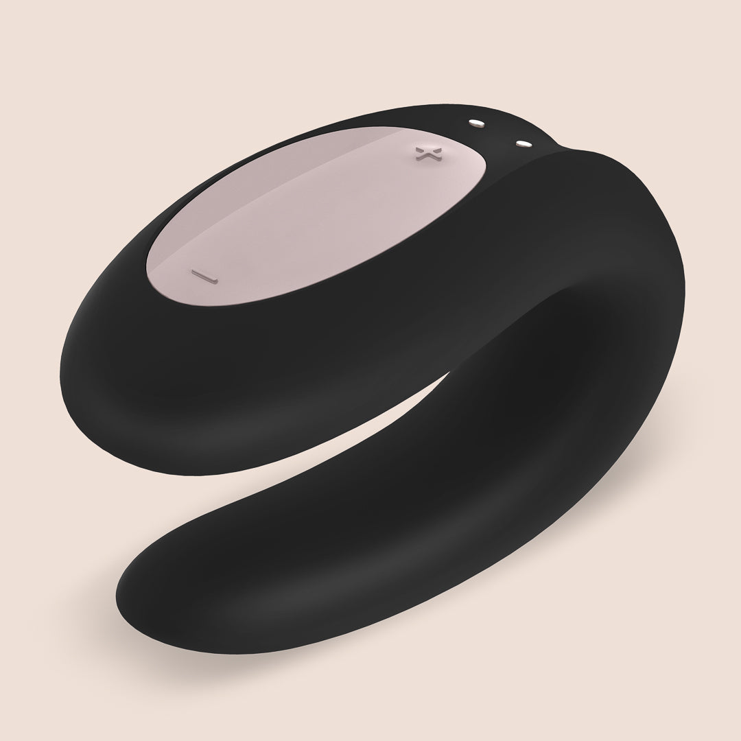 Satisfyer Double Joy App-Controlled Vibrator for Vaginal & Clitoral Stimulation - Perfect for Couples Play & Solo Pleasure