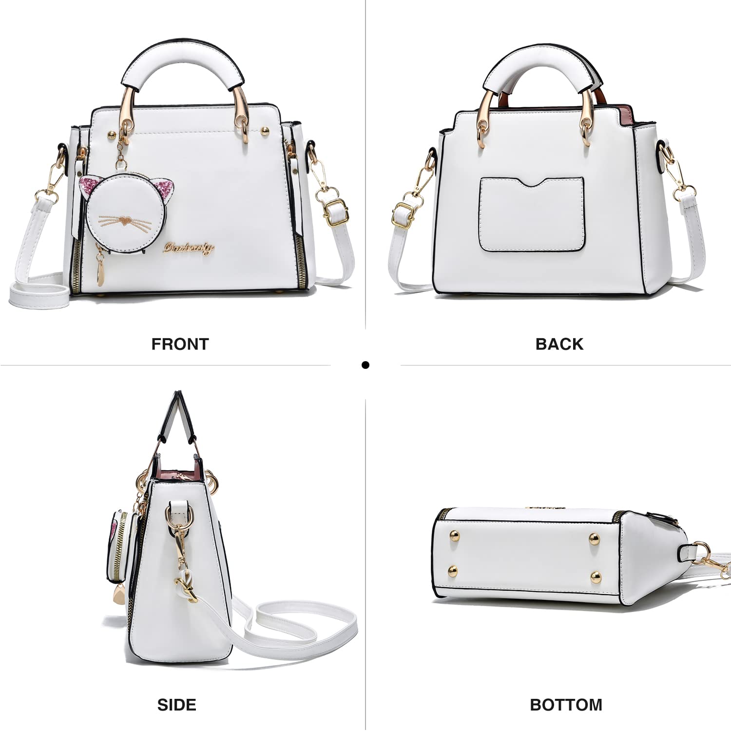 Stylish Xiaoyu Women's Crossbody Bags & Top Handle Purses - Fashionable Shoulder Bags & Small Totes for Everyday Use, Work, and Travel
