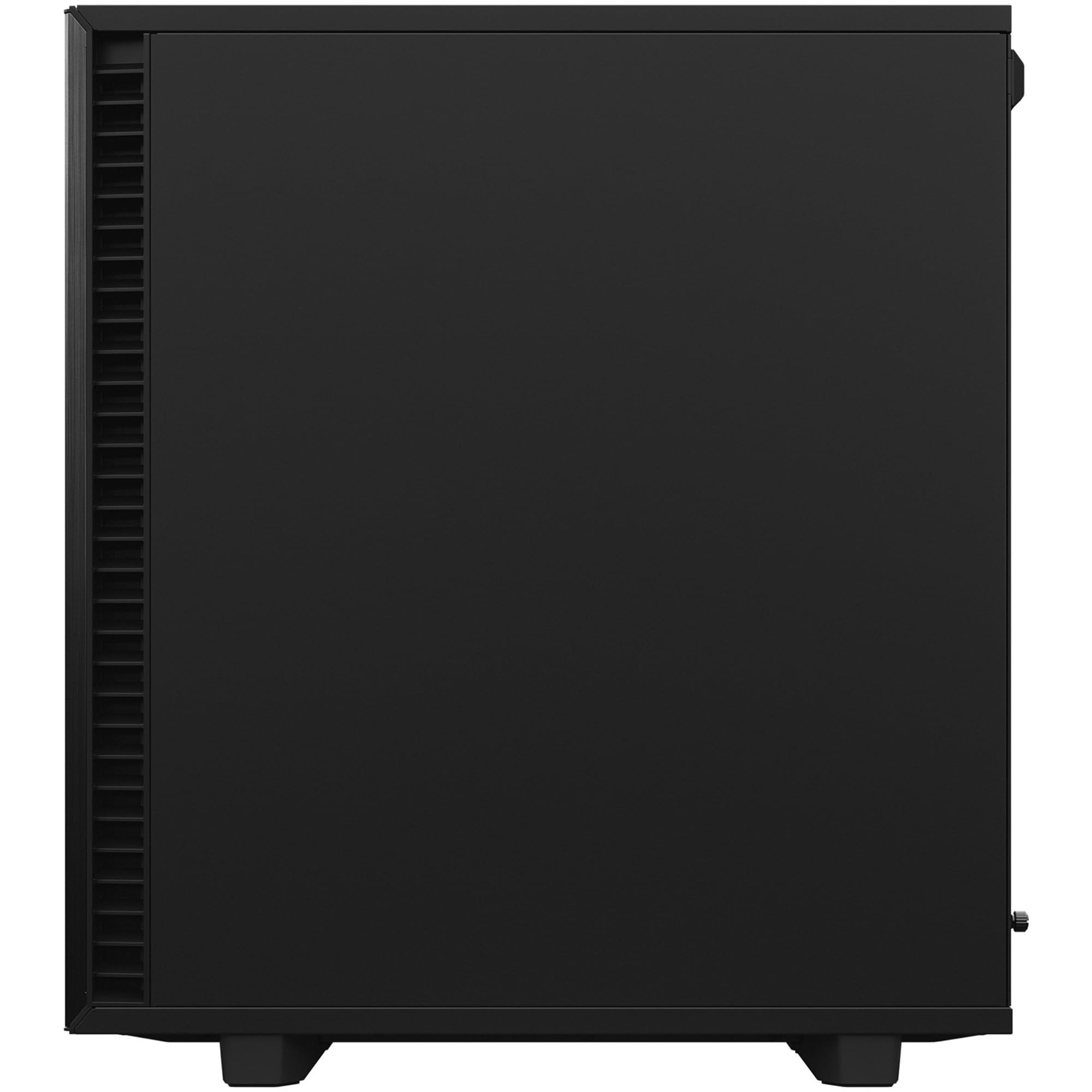 Fractal Design Define 7 Compact Black ATX Mid Tower PC Case - Brushed Aluminum/Steel, Silent Computer Chassis for Gaming & Workstation Builds | Perfect for Home Office & Streaming Setup