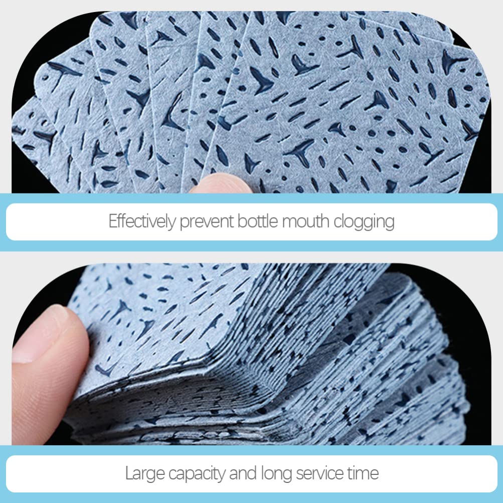 Beaupretty Cotton Lint Wipes for Nails & Lashes - 3 Pack with Container | Nail Glue & Polish Remover Pads | Perfect for Salon, DIY Manicures & Eyelash Extensions