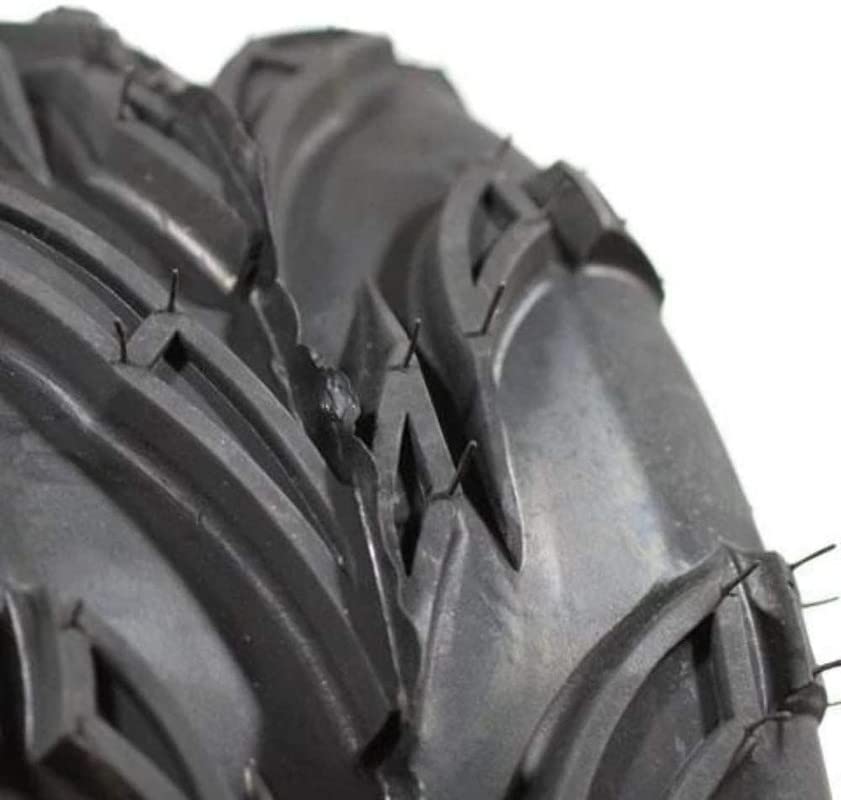 Replacement 16x6-8 V-Tread Tires (Set of 2) for Trailmaster Mid XRX, Blazer 200 Hammerhead Mudhead & Mid-Size Go Karts - Durable Off-Road Tires for Mud, Sand & Trail Riding