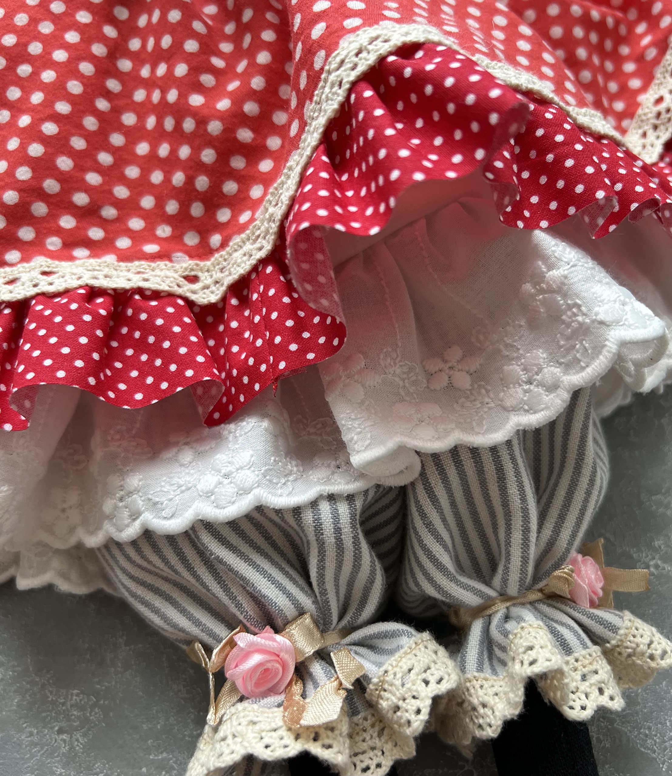 Romantic Tilda Doll Girl Mouse - Perfect for Nursery Decor