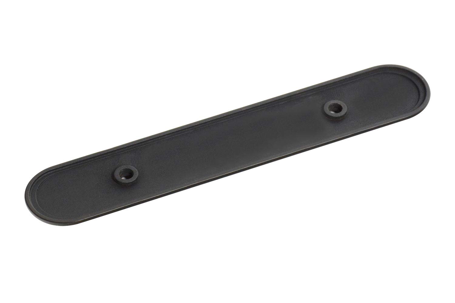 CKP Brand #300 3 Inch (76mm) Oval Backplate - Oil Rubbed Bronze Finish - 25 Pack - Perfect for Cabinet Hardware, Door Handles & Furniture Restoration Projects