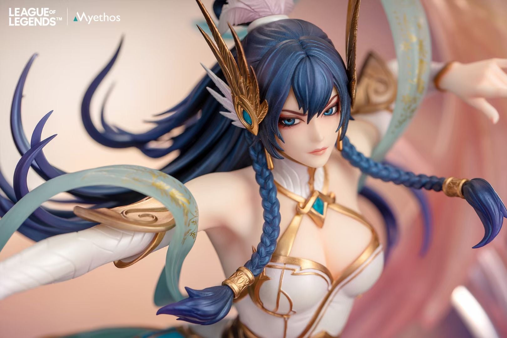Myethos Studio The Blade Dancer Irelia - League of Legends Collectible Figure - Perfect for Gaming Room Decor & LOL Fan Gifts