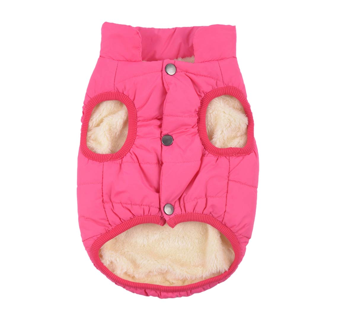 Waterproof Thermal Dog Jumpsuit - Plush Winter Coat for Small, Medium & Large Dogs | Cold Weather Pet Apparel for Outdoor Walks & Adventures