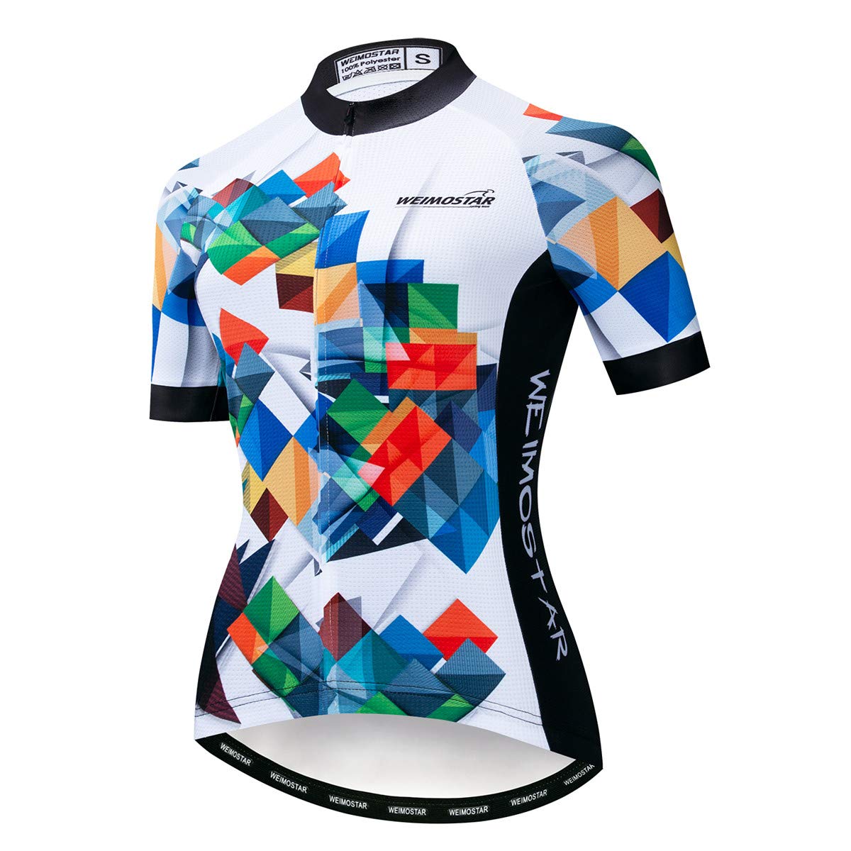 Women's Summer Short Sleeve Cycling Jersey - Breathable Quick-Dry Mountain Bike Shirt for Racing & Training | Perfect for Road Cycling, Mountain Biking & Outdoor Sports