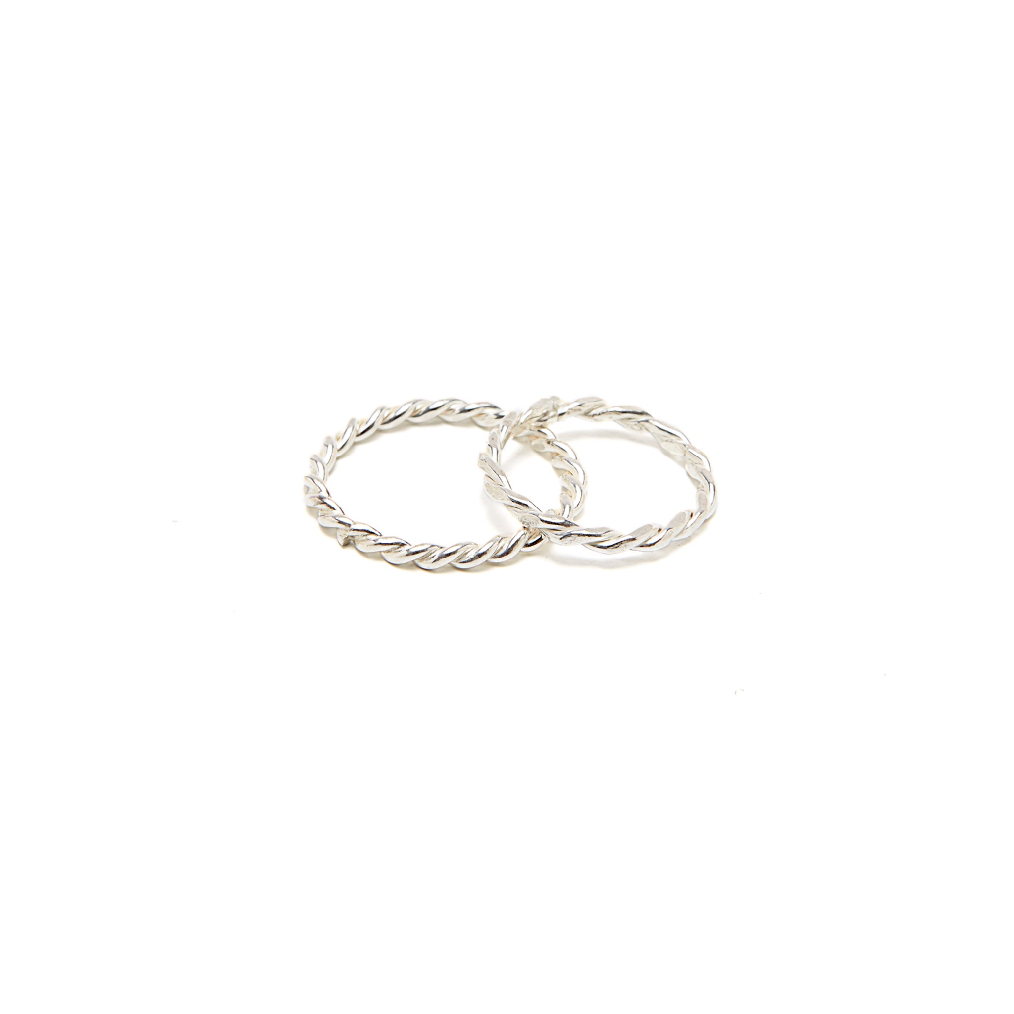Braided Jane Ring - Elegant Stackable Silver Jewelry for Women | Perfect for Everyday Wear, Gifts & Special Occasions