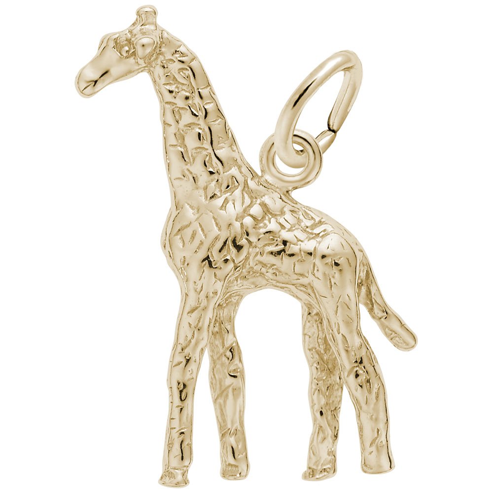 Giraffe Charm Pendant - Sterling Silver Animal Charms for Bracelets & Necklaces - Perfect for DIY Jewelry Making & Gift Giving
