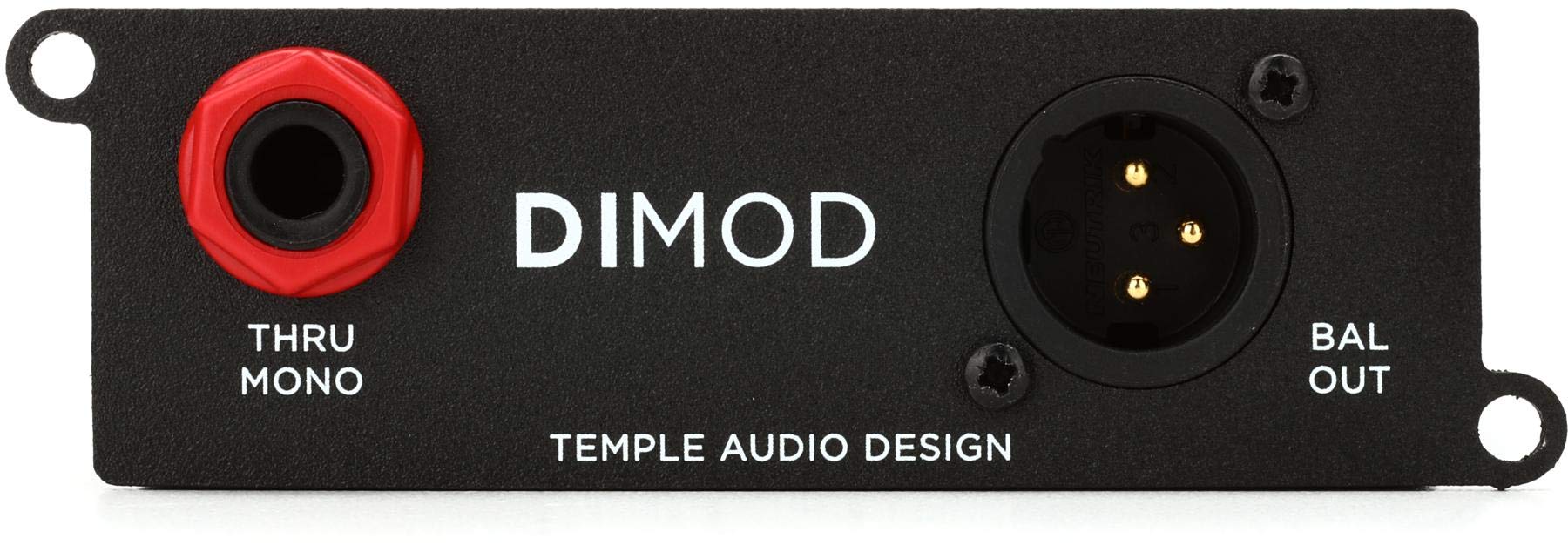 Temple Audio Passive DI Box Module - High-Quality Direct Injection for Guitar, Bass & Keyboards - Perfect for Studio Recording & Live Performances