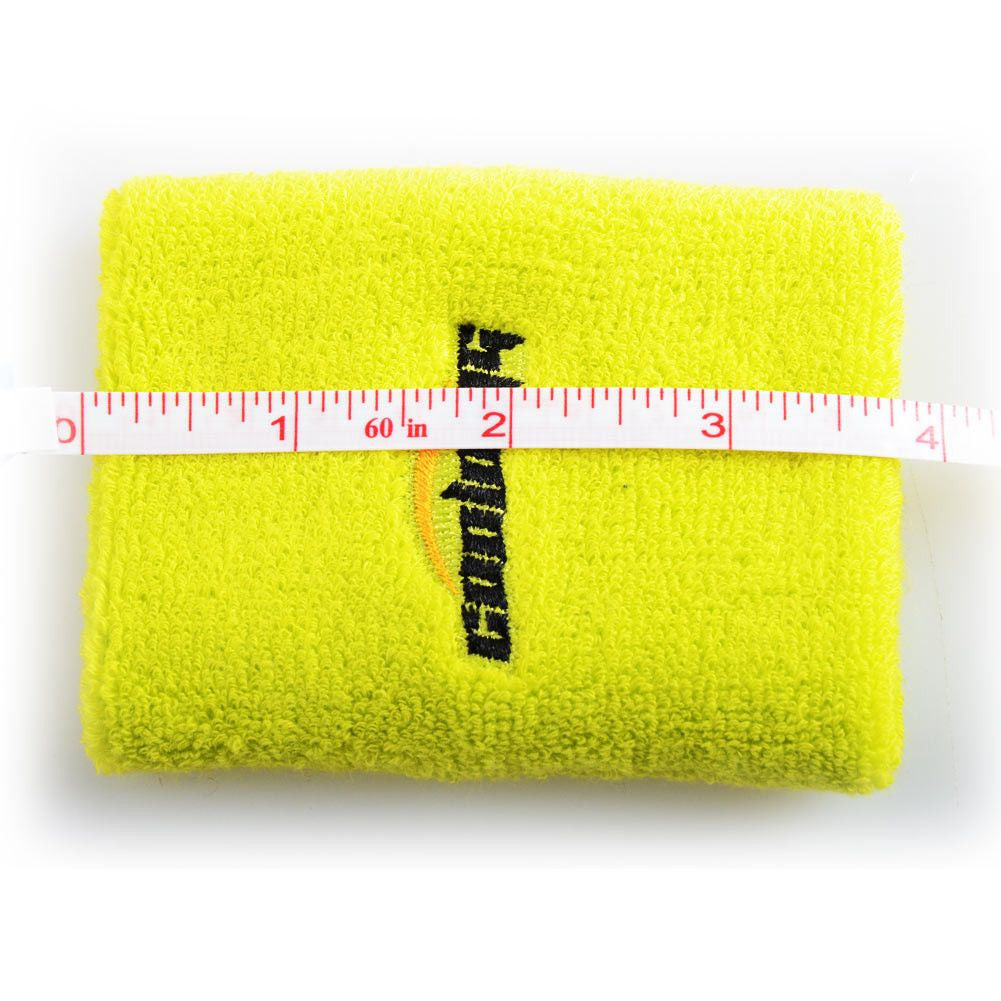 Breathable Cotton Wristbands for Sports & Fitness - Sweat Absorbent Comfortable Wrist Bands for Running, Gym, Tennis & Outdoor Activities
