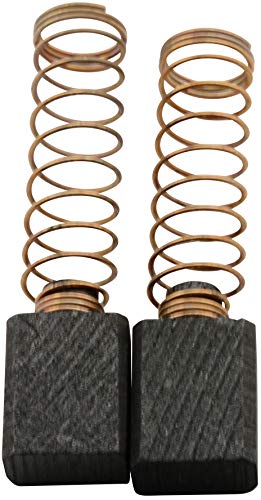 Milwaukee PH26 Carbon Brushes Replacement with Spring, Cable & Connector - Compatible with Milwaukee PH26 Power Tools - Replaces 4.931.387.588 & 4931 3875 88 - Ideal for Drilling, Grinding & DIY Projects