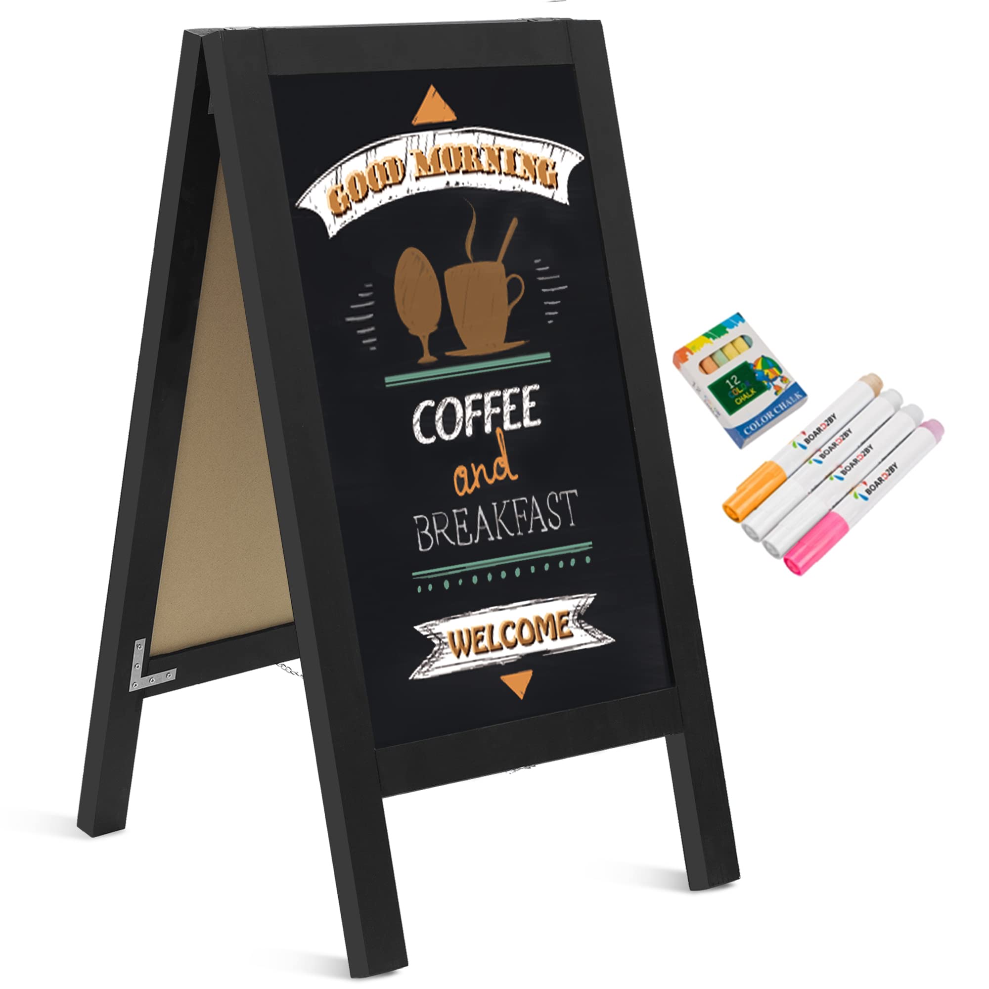 Heavy Duty Magnetic A-Frame Chalkboard Sign 40