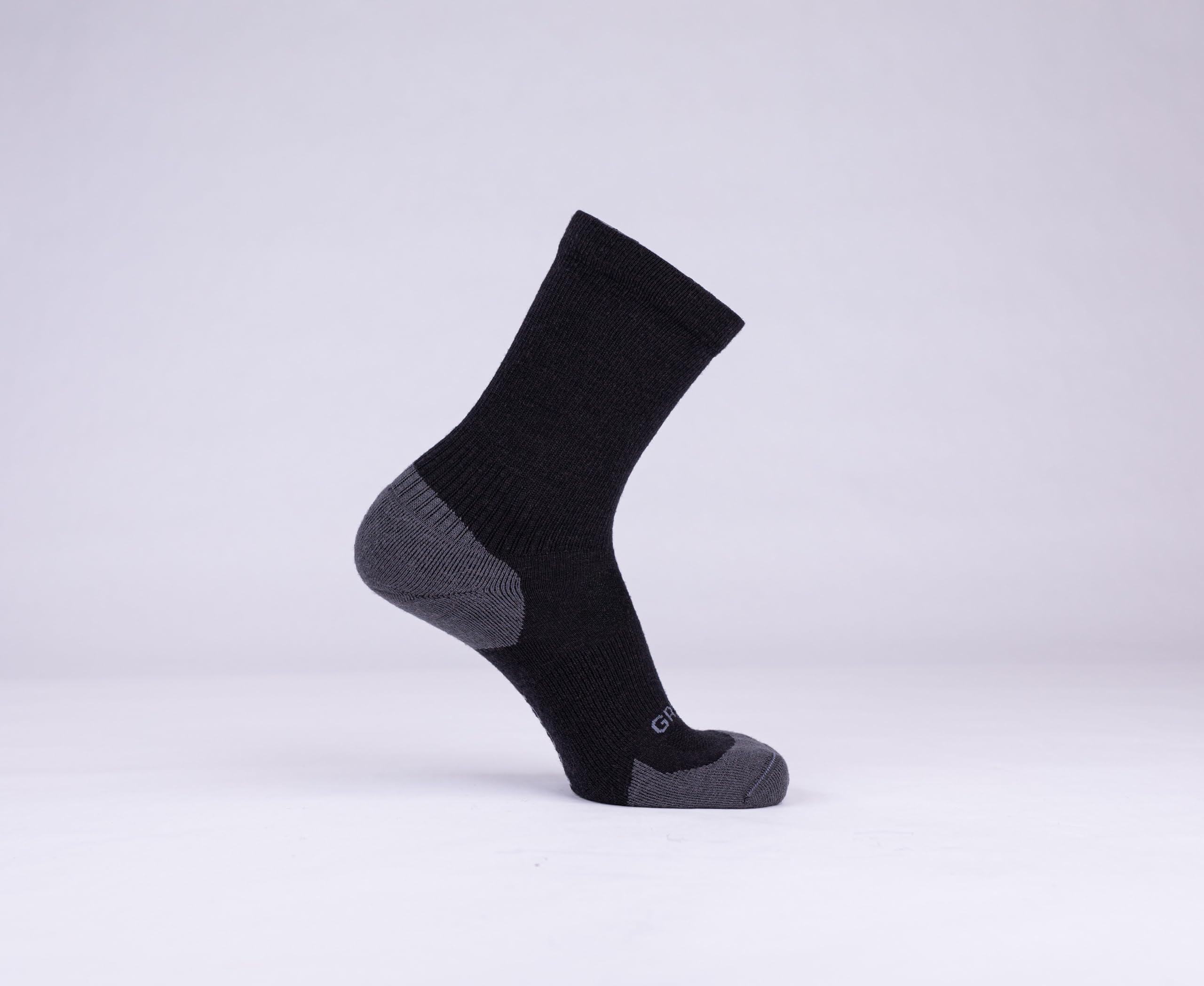 GRIP6 Merino Wool Crew Socks for Hiking - Lightweight USA-Made Socks for Men & Women - Perfect for Outdoor Adventures, Travel & Daily Wear