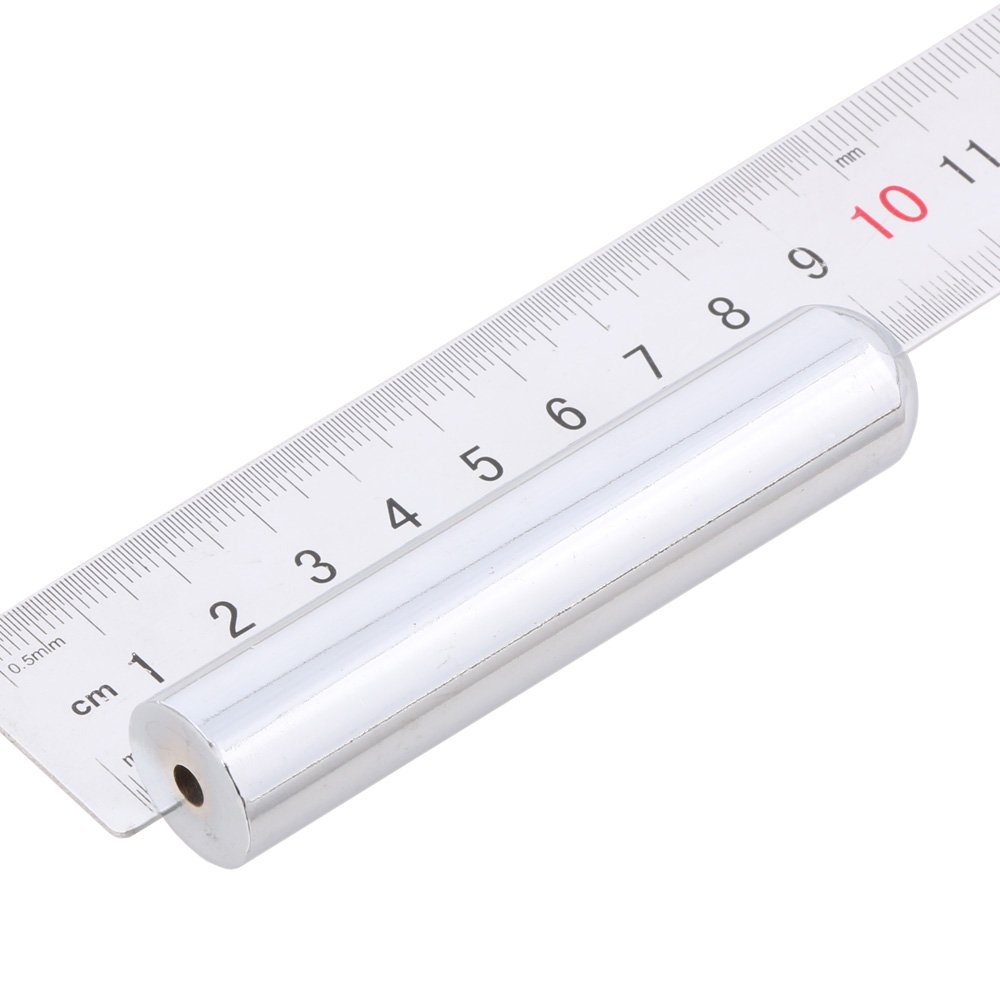 Premium Stainless Steel Guitar Lap Slide Tone Bar for Guitar & Bass - Chrome Finish | Perfect for Blues, Rock & Slide Guitar Playing