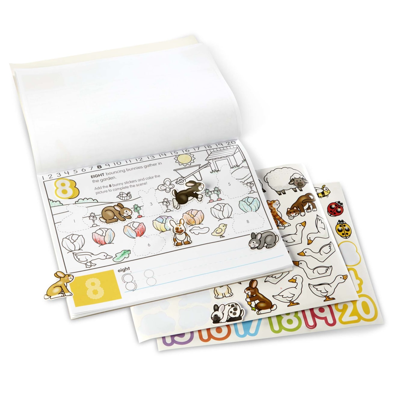 Numbers Activity Pad for Kids - Fun Learning & Math Practice - Perfect for Homeschooling & Classroom Use