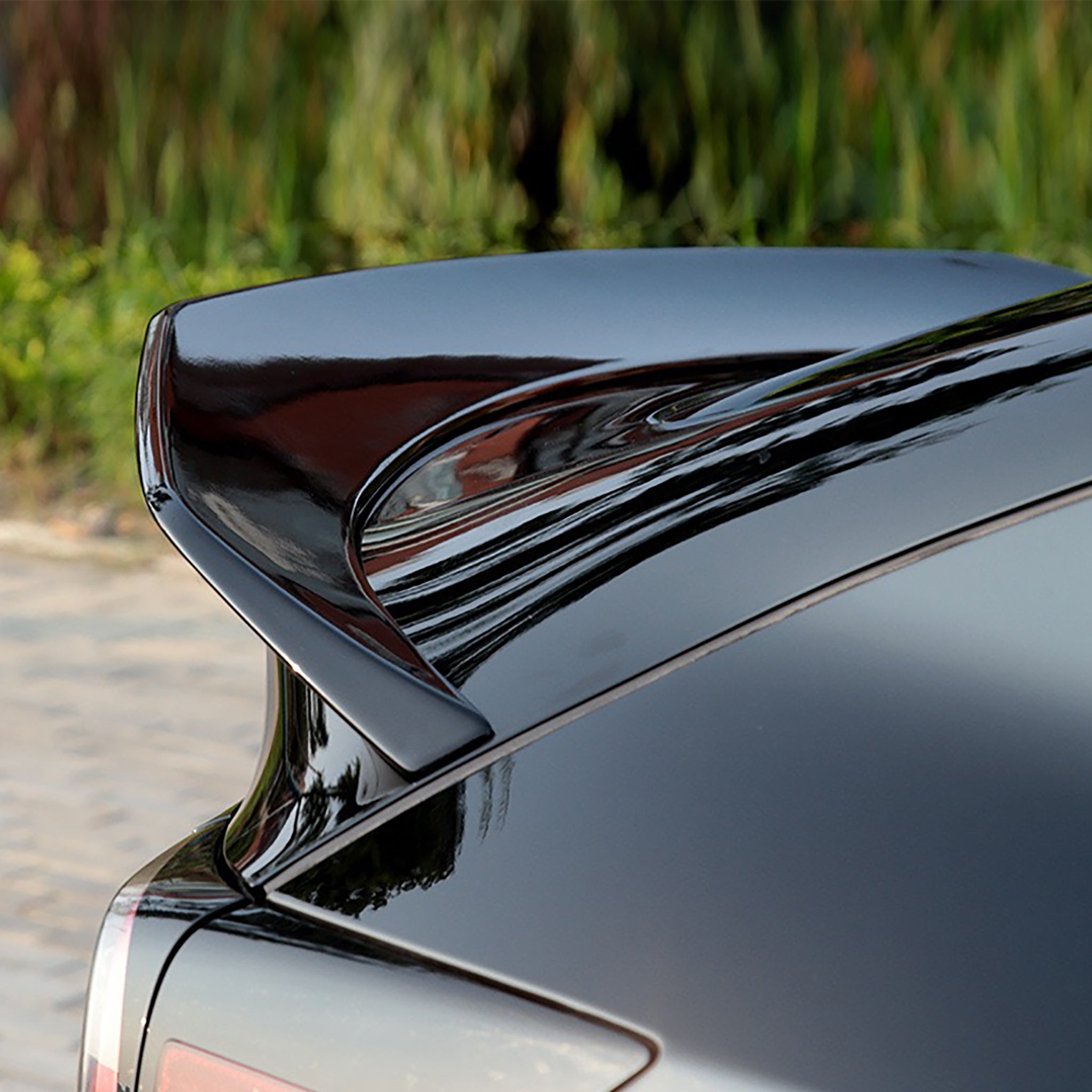 High Performance Tesla Model Y Rear Spoiler Wing - ABS Plastic Aerodynamic Car Accessory for Enhanced Style & Downforce | Perfect for Street Racing & Custom Car Shows