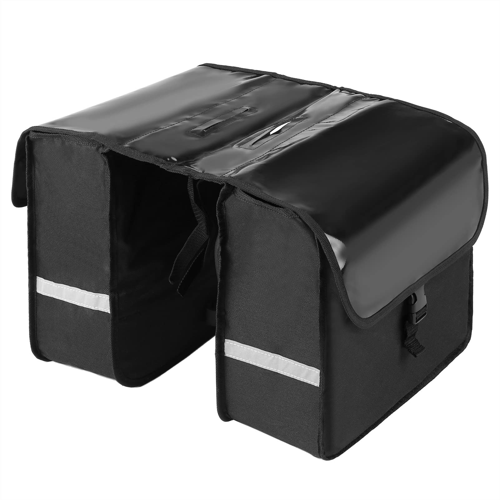 TOMYEUS 28L Waterproof Bike Rack Bag - Large Capacity Bicycle Rear Seat Trunk Bag with Double Side Pockets - Perfect for Commuting, Travel & Outdoor Cycling Adventures