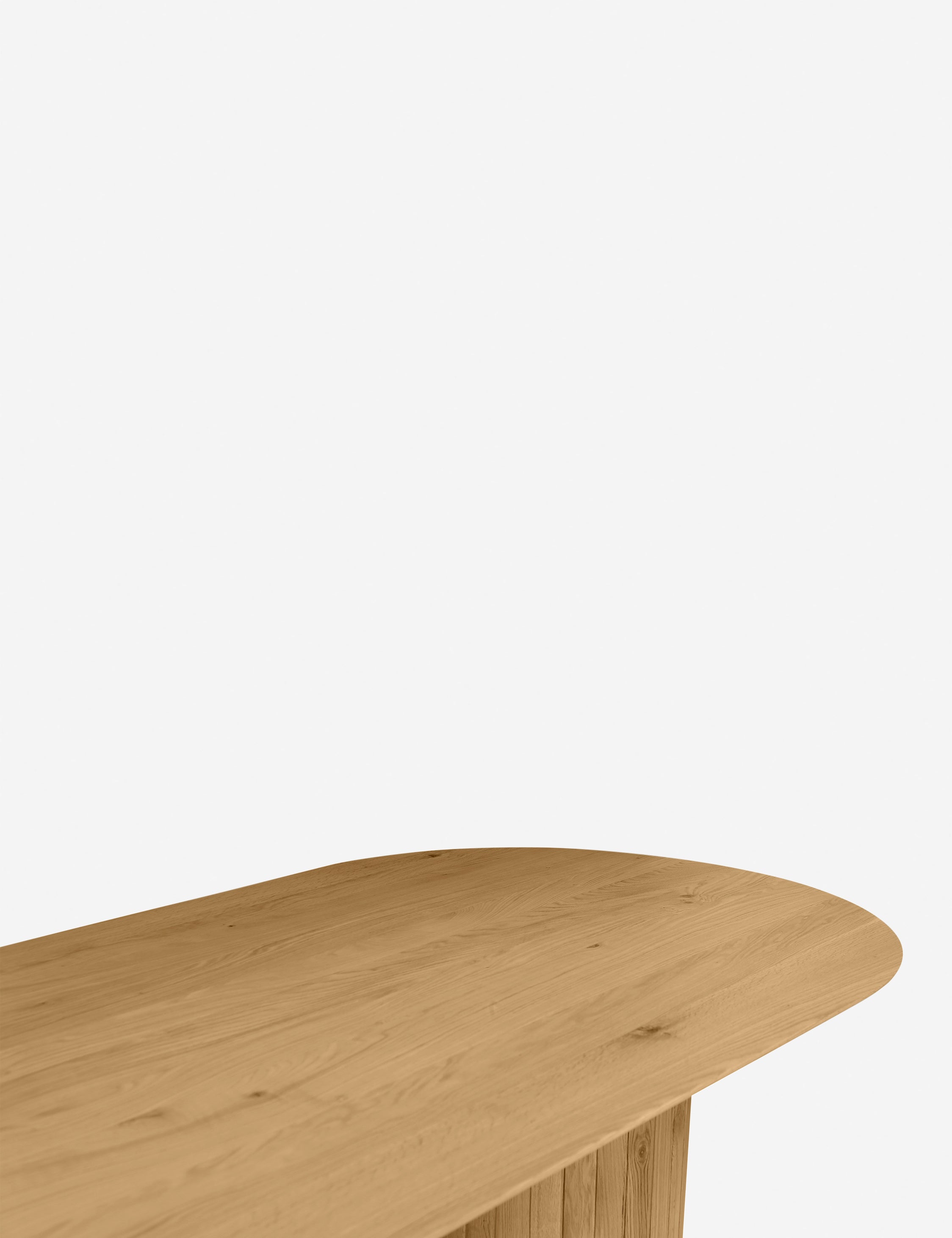 Stylish Benedict Oval Dining Table - Modern Wooden Kitchen Table for 6 - Perfect for Family Dinners & Entertaining Guests