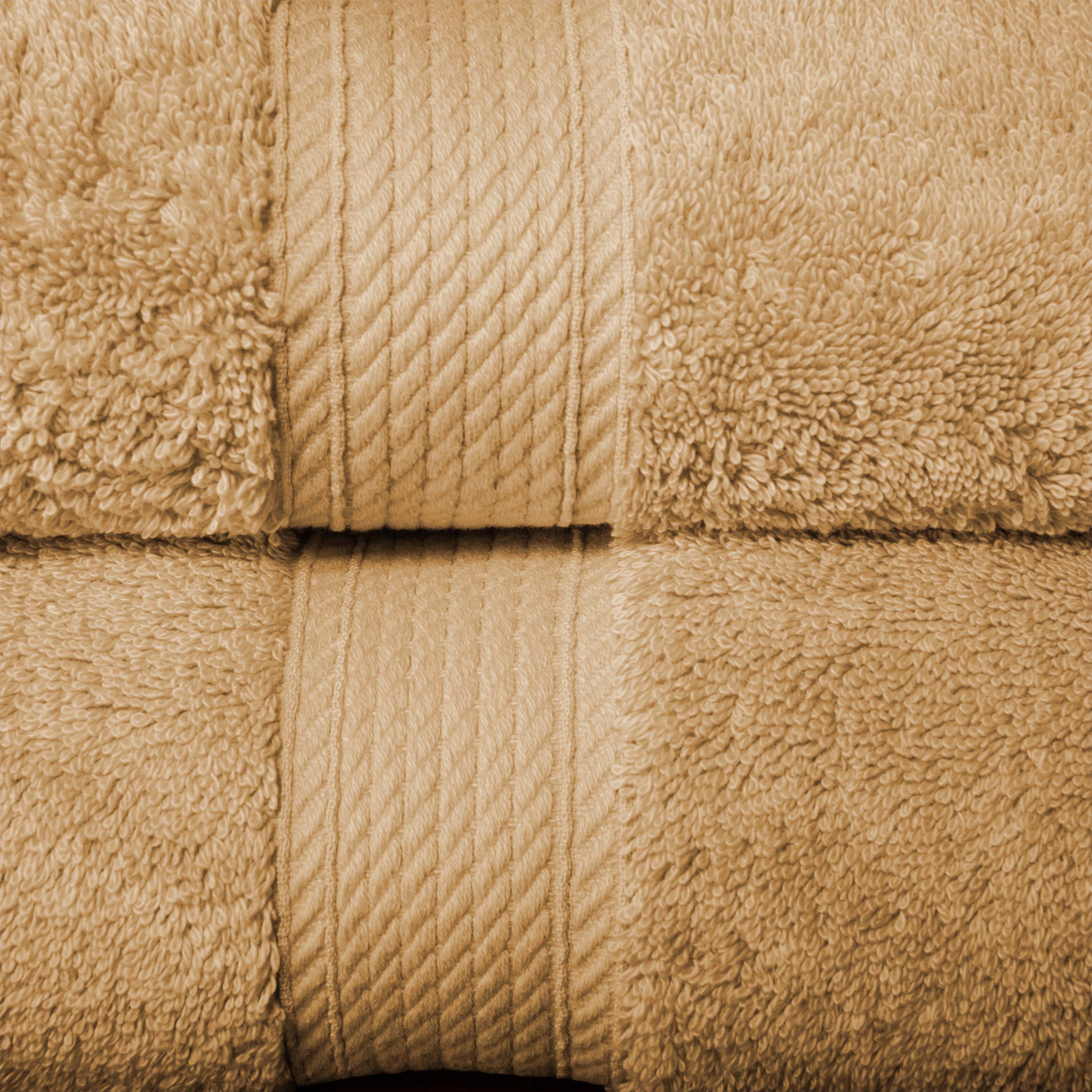 Premium Egyptian Cotton Plush Heavyweight Towel Set - 10 Piece Ultra Absorbent Luxury Bath Towels for Spa, Hotel & Home Use