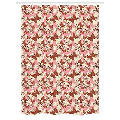 Cream Pale Pink and Cinnamon