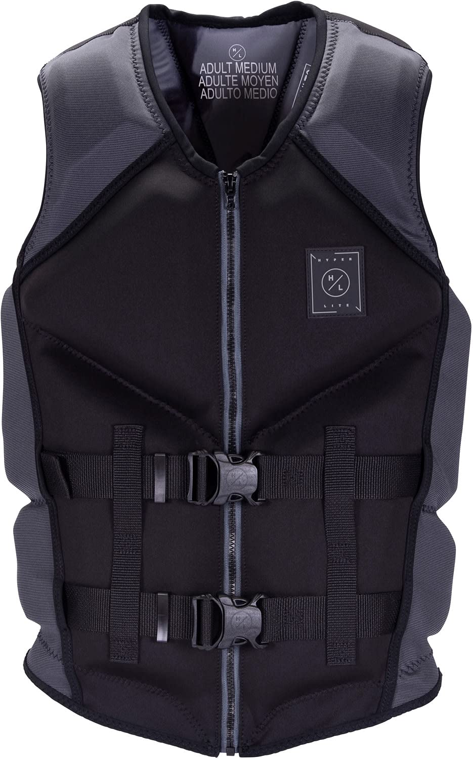 Hyperlite Caliber CGA Men's Wakeboard Vest - USCG Approved Life Jacket for Wakeboarding, Water Skiing & Boating Safety Gear