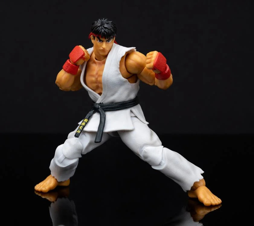 Ultra Street Fighter II: The Final Challengers - Ryu 1/12 Scale Collectible Action Figure with Articulated Joints | Perfect for Gaming Display, Anime Collections & Fighting Game Fans