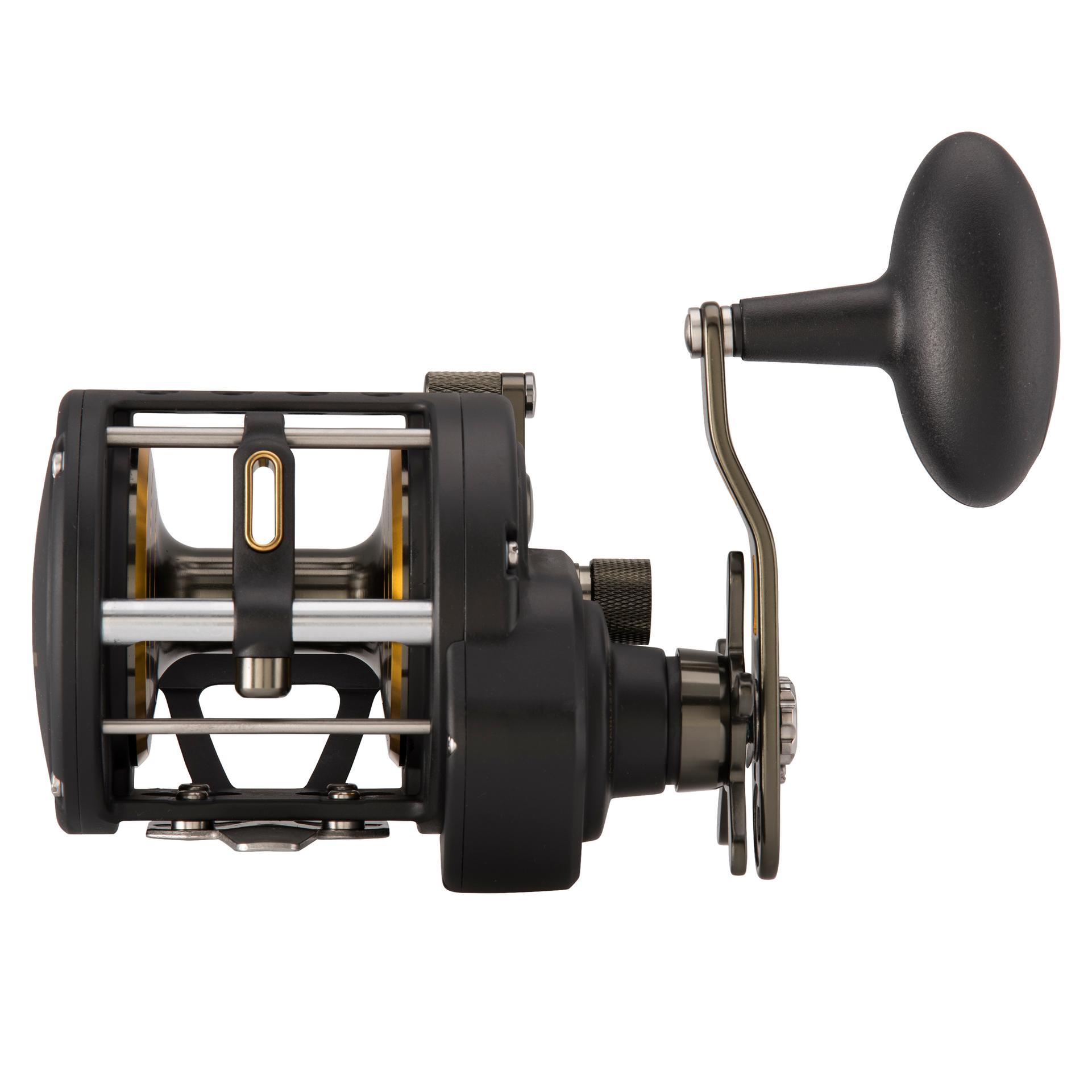 PENN Fathom™ II Level Wind Conventional Fishing Reel - Saltwater & Freshwater Use for Offshore, Surf & Pier Fishing