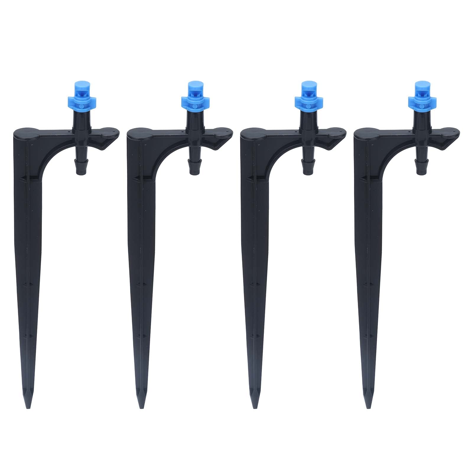 CHICIRIS 20Pcs Adjustable Drip Irrigation Emitters - 90 Degree Blue Garden Sprinklers with Ground Insert for Fruit Trees, Vegetables & Flower Beds | Water Saving Solution for Home Gardening & Greenhouse Use