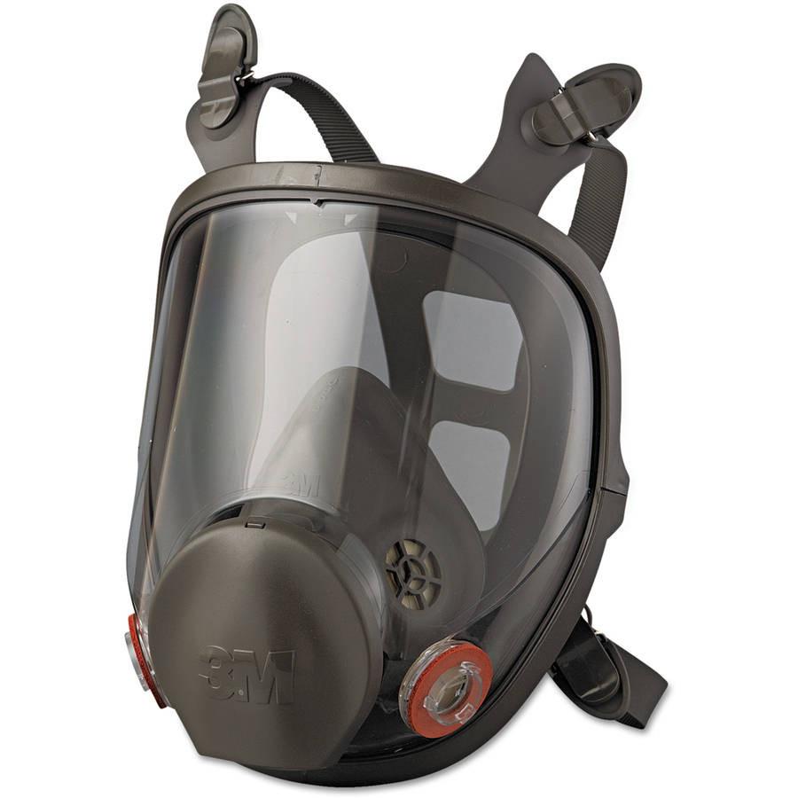 3M 6000 Series Full Face Respirator Mask with Reusable Filters - Chemical, Paint & Industrial Protection for Construction, Woodworking & DIY Projects