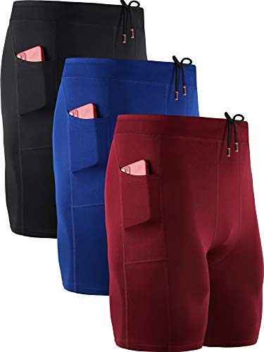 6072 Black/Blue/Red,3 Pack