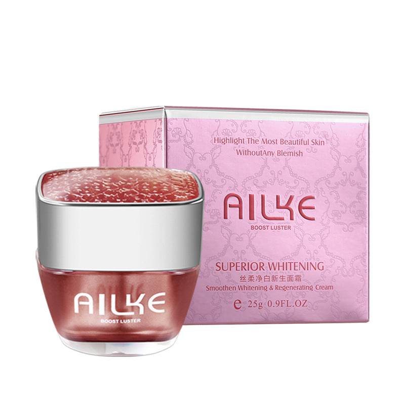 Silky Whitening Skin Care Set - Brightening Facial Cream & Serum for Glowing Skin - Perfect for Daily Skincare Routine & Nighttime Use