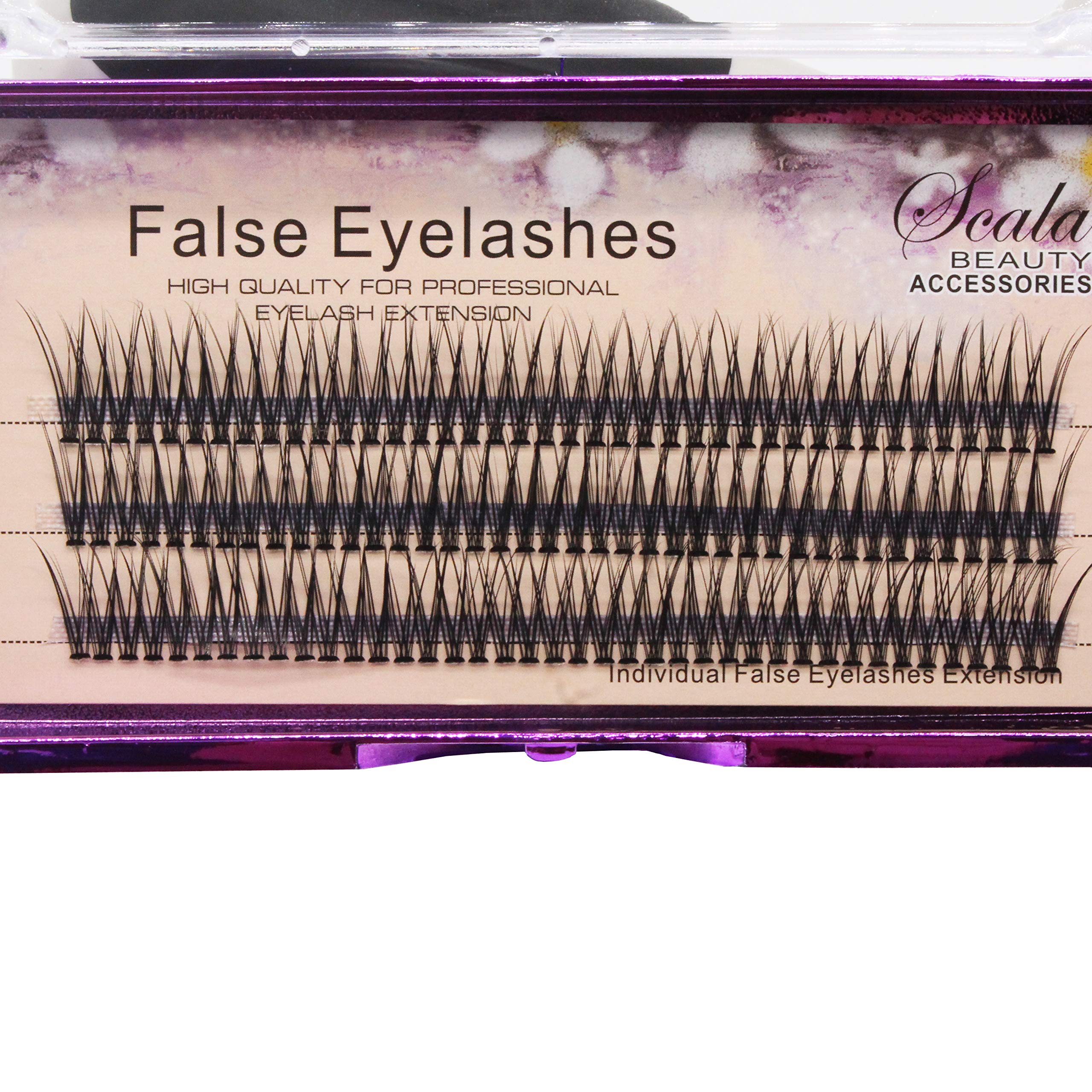 Premium 120pcs D Curl 12D Fish Tail False Eyelash Clusters - Natural Soft Long PBT Mink Lashes, Handmade Individual Eyelash Extensions (10mm) for Everyday Glam & Special Occasions
