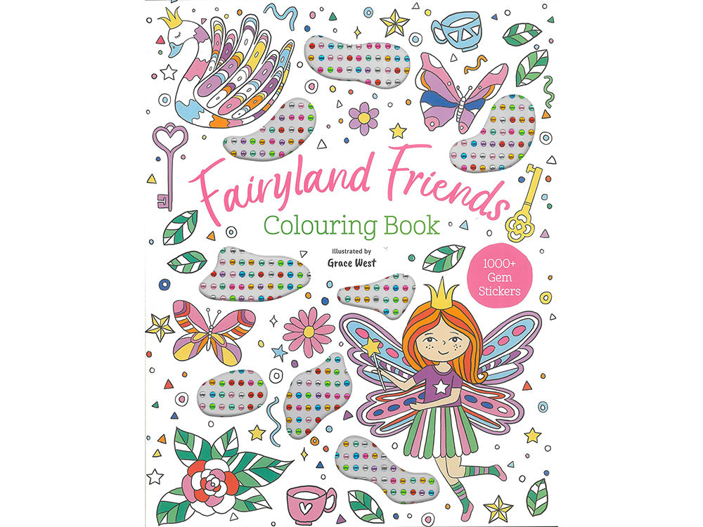 Fairyland Friends Coloring Book for Kids - Magical Fantasy Adventure & Creative Fun - Perfect for Home, School & Travel Activities