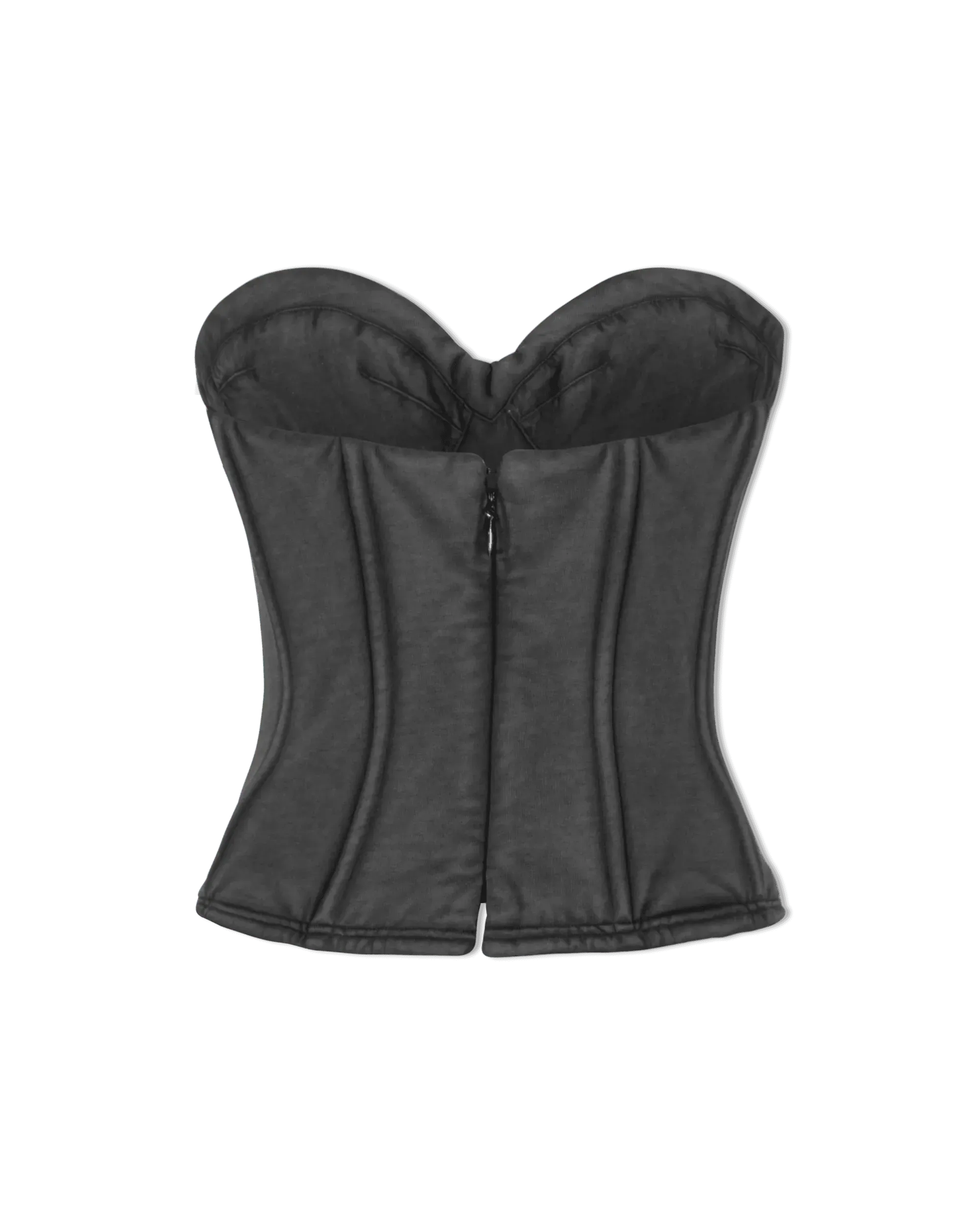 Elegant Medium Moleskin Corset Evening Top for Women - Perfect for Parties, Dinners & Special Occasions