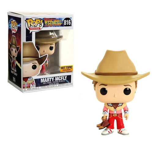 Funko Pop! Back to The Future: Marty McFly Vinyl Figure #816 - Collectible Movie Character Toy for Fans | Perfect for Home Display, Office Decor & Gift Giving