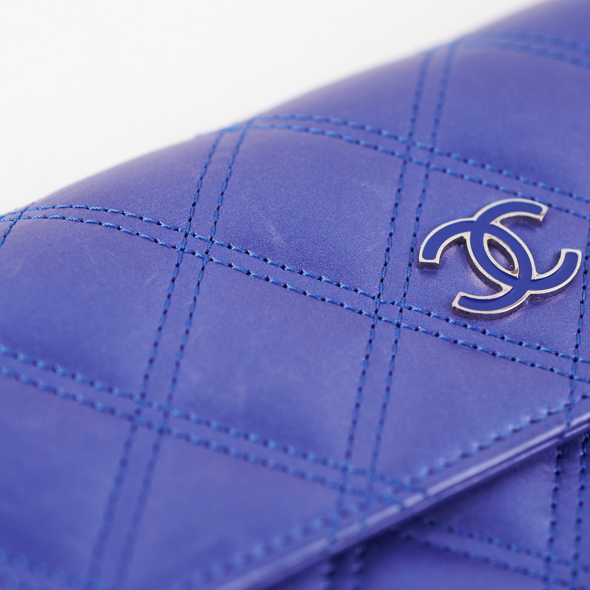Chanel Long Wallet Blue Lambskin - Luxury Women's Leather Wallet for Everyday Use & Special Occasions
