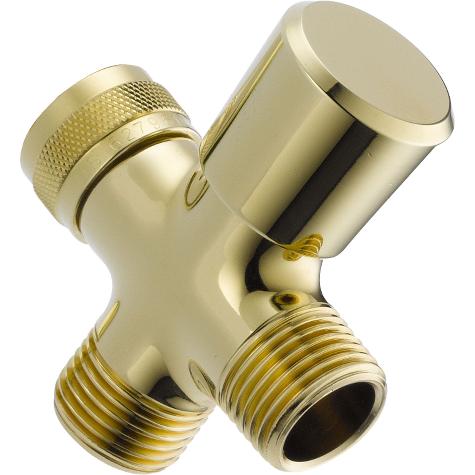 Delta 3-Way Shower Arm Diverter in Polished Brass - Model 561342 - Perfect for Bathroom Renovation & Spa-Like Shower Experience