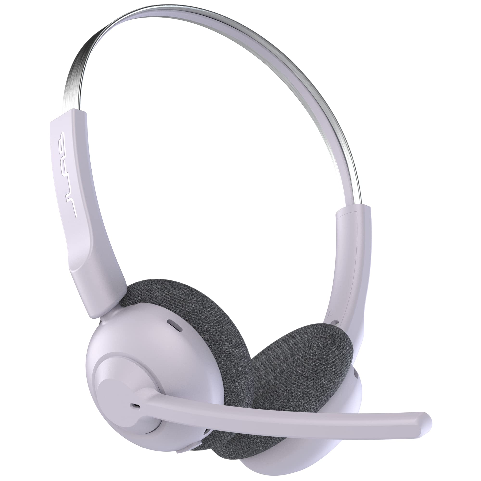 JLab Go Work Pop Wireless Bluetooth Headphones with Microphone - 50+ Hour Battery Life, Multipoint Connectivity for PC/Laptop/Office Use, Lightweight On-Ear Design in Lilac - Perfect for Remote Work, Video Calls & Music Listening