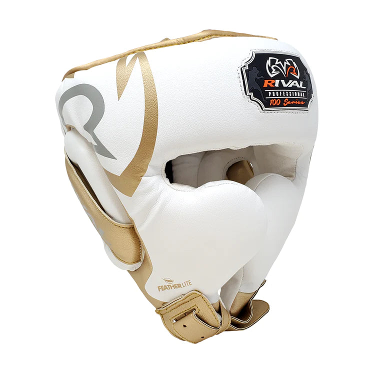 RIVAL RHG100 Professional Boxing Headgear - Premium Protective Gear for Training & Sparring (Ideal for Boxing, MMA, Muay Thai & Kickboxing)