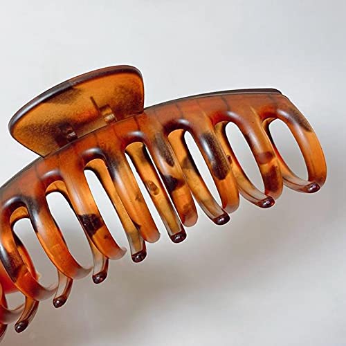 Dorakitten Acrylic Hair Claw Clips 4PCS - Strong Hold Large Hair Clips for Women, Fashion Hair Barrettes & Jaw Clips - Perfect for Ponytails, Buns & Updos (Modern Hair Accessories)
