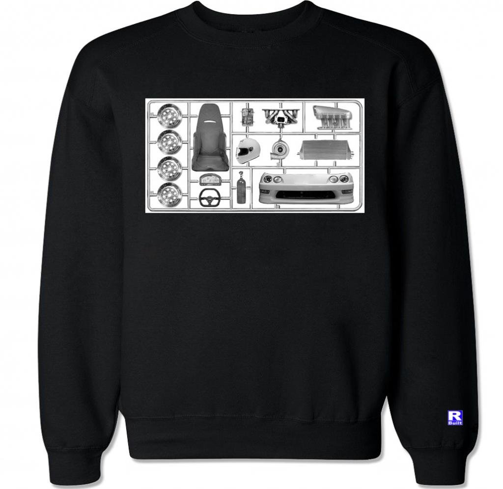 FTD Apparel Men's DIY DC Kit Crew Neck Sweater - Customizable Knit Pullover for Streetwear & Casual Outfits | Perfect for Urban Fashion & Everyday Wear