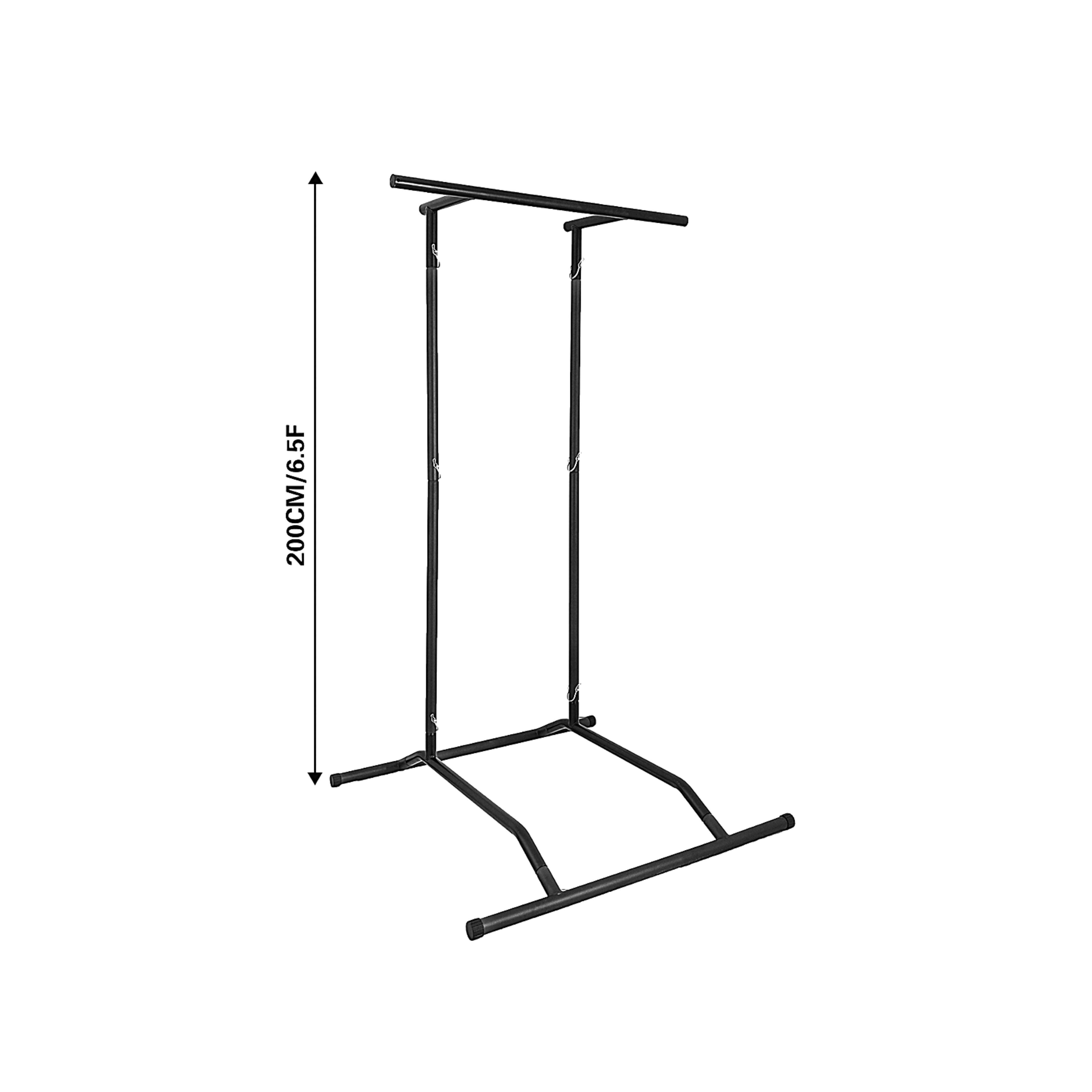 Portable Pull Up Bar & Dip Station - Adjustable Doorway Chin Up Bar for Home Gym Workout - Perfect for Strength Training, Calisthenics & Home Fitness
