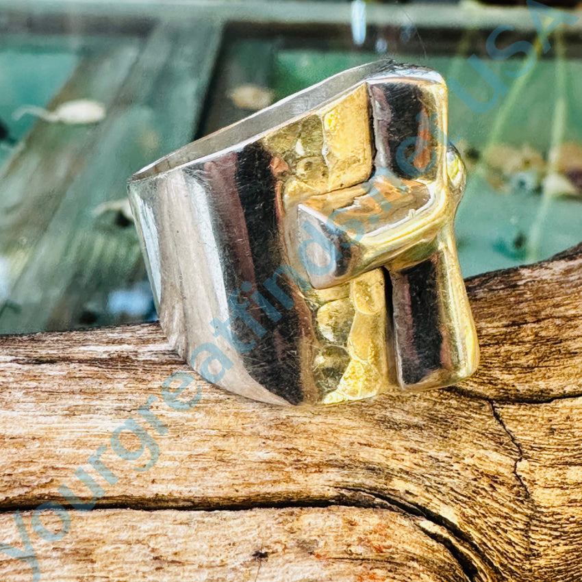 Sterling Silver Wide Band Holy Cross Ring for Men & Women - Size 10 - Religious Jewelry for Everyday Wear, Church, Gifts & Special Occasions